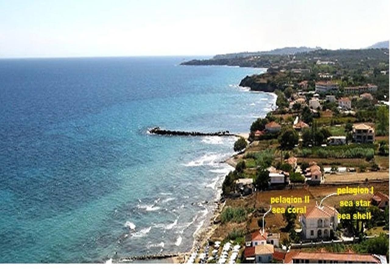 Pelagion II Sea Coral - Beachfront Holiday Home Κυψέλη Εξωτερικό φωτογραφία
